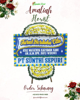 Papan Bunga Duka di Pagutan