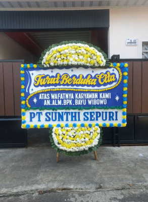 Papan Bunga Duka di Pagutan